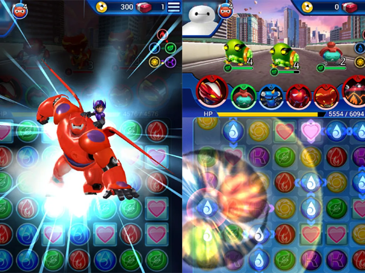 Big Hero 6 Bot Fight gameplay